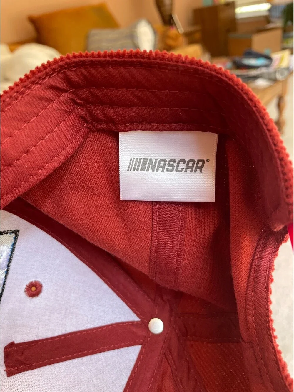 Spencers's NASCAR Racing Corduroy Trucker (Grandpa) Hat